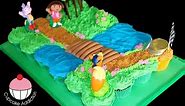 Dora Cupcake Cake! Make a Dora the Explorer Pullapart Cupcakes Cake - by Cupcake Addiction