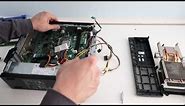 Disassembly Dell OptiPlex Small Form Factor PC- Upgrade Ram & SSD