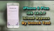 How To iPhone 6 Plus iOS 12.5.7 iCloud Bypass By Unlock Tool