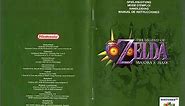 The Legend of Zelda Majora's Mask - Game Manual (N64) (Instruction Booklet)