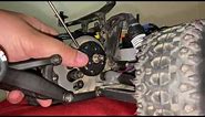 How to change spur gear on traxxas slash 2wd for beginners