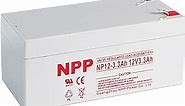 NPP NP12-3.3Ah (T1) 12V 3.3Ah Rechargeable Sealed Lead Acid Battery for APC Back UPS EXP1233 Emergency Light，Electronic Scale Home Alarm Security System