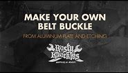 How To Make A Custom Belt Buckle Process Video