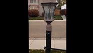 How to replace the light sensor switch in an outdoor lamp the easy way.