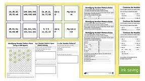 Year 3 Number Patterns Resource Pack