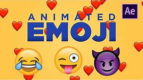 How To Animate Emojis in After Effects | Motion Graphics