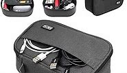 sisma Travel Electronics Organizer Small Electronic Accessories Carrying Bag for Cords Phone Chargers Cables Earbuds Adapter Mouse - Special Edition