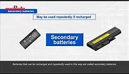 Differences between primary and secondary batteries