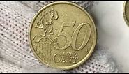 How much is a 50 Euro Cent Coin from 2002 Italy worth now?