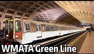 ⁴ᴷ⁶⁰ Washington Metro Green Line Action