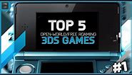 TOP 5 OPEN WORLD/FREE ROAMING 3DS GAMES! - Open World / Free Roaming Games for 3DS!
