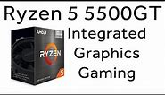 AMD Ryzen 5 5500GT Gaming Test iGPU - Valorant, Fortnite, CS2
