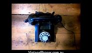 Ringing Bakelite 300 series PMG rotary dial Vintage Phone
