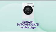 Samsung Series 6 DV90T6240LH/S1 WiFi-enabled 9 kg Heat Pump Tumble Dryer - White - Product Overview
