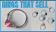 EASY Wire Rings to MAKE & SELL Easy DIY Jewelry Making Tutorial