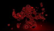 Red Abstract Background Video Loop - Fluid Pattern - Motion Grafics - Liquide Texture 4k