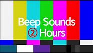 TV Beep Sound Effect - 2Hours