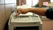 Tutorial on Using a Fax Machine