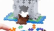 Plus Plus Bricks: A limitless building block set with just one shape.