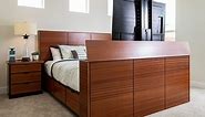 Handcrafted TV Beds - Custom Beds With Built In TV