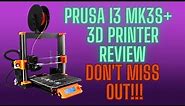 Prusa i3 MK3S+ 3D Printer Review