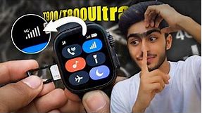 How To Insert Sim in T800/T900 Ultra Smart Watch 2023 | How to Put Sim Card in T900 Ultra | You Look