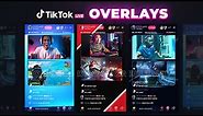 FREE Tiktok Live Overlays for Live Studio or OBS Studio