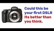 Your first DSLR Sony Alpha 300
