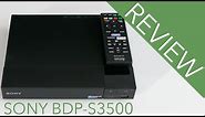 Sony BDP S3500 Blu-ray Player Review!!