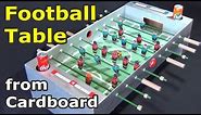 How to make Football Table from Cardboard | How to Build Amazing Football Table Game