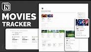 Notion Movies & Series Tracker | Template Tour & Guide