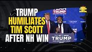 Tim Scott Gets HUMILIATED and BUCK BROKEN By Donald Trump!!!