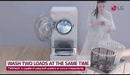 LG Twin Wash Washing Machine - Feature Video : Twin Load
