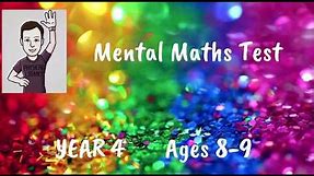 Mental Maths Test: Year 4 L26