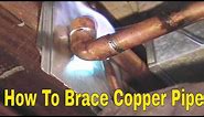 How to Brace Copper Pipe | How To Plumbing