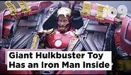 Giant Fully-Mechanized Hulkbuster Toy Has a Full Iron Man Inside | SDCC 2015