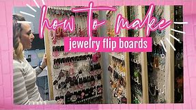 How to Make Jewelry Flip Boards
