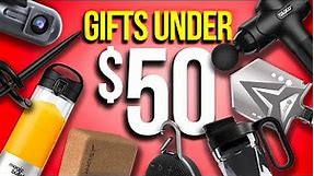 BEST Gift Ideas UNDER $50 For Men [Gift Guide] - 2024