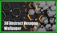 How to Make a Basic 3D Abstract Hexagon Wallpaper in Blender