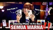 Unboxing SEMUA WARNA iPhone 14 Pro Max