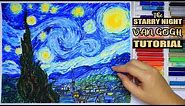 The Starry Night Oil Pastel Tutorial | Vincent van Gogh | Philippines