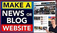 How To Create A News Or Blog Website With Wordpress