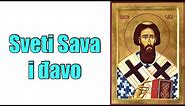 Sveti Sava i đavo | Legenda o Svetom Savi