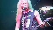 Metallica Ride The Lightning Metal Hammer Festival 1985