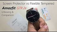 Amazfit | GTR 2/2e | Screen Protector | Tempered Glass | Unboxing | Installation | Jan 2022 |