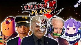 Presidents play Super Smash Flash 2 ft. Peter Griffin & Lyza