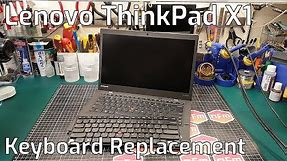 Lenovo Thinkpad X1 Carbon 3rd Gen Keyboard Replacement