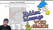 Hidden Message Word Search Maker (Secret Message)