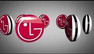3D logo LG