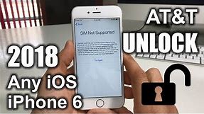 How To Unlock iPhone 6 From AT&T to Any Carrier